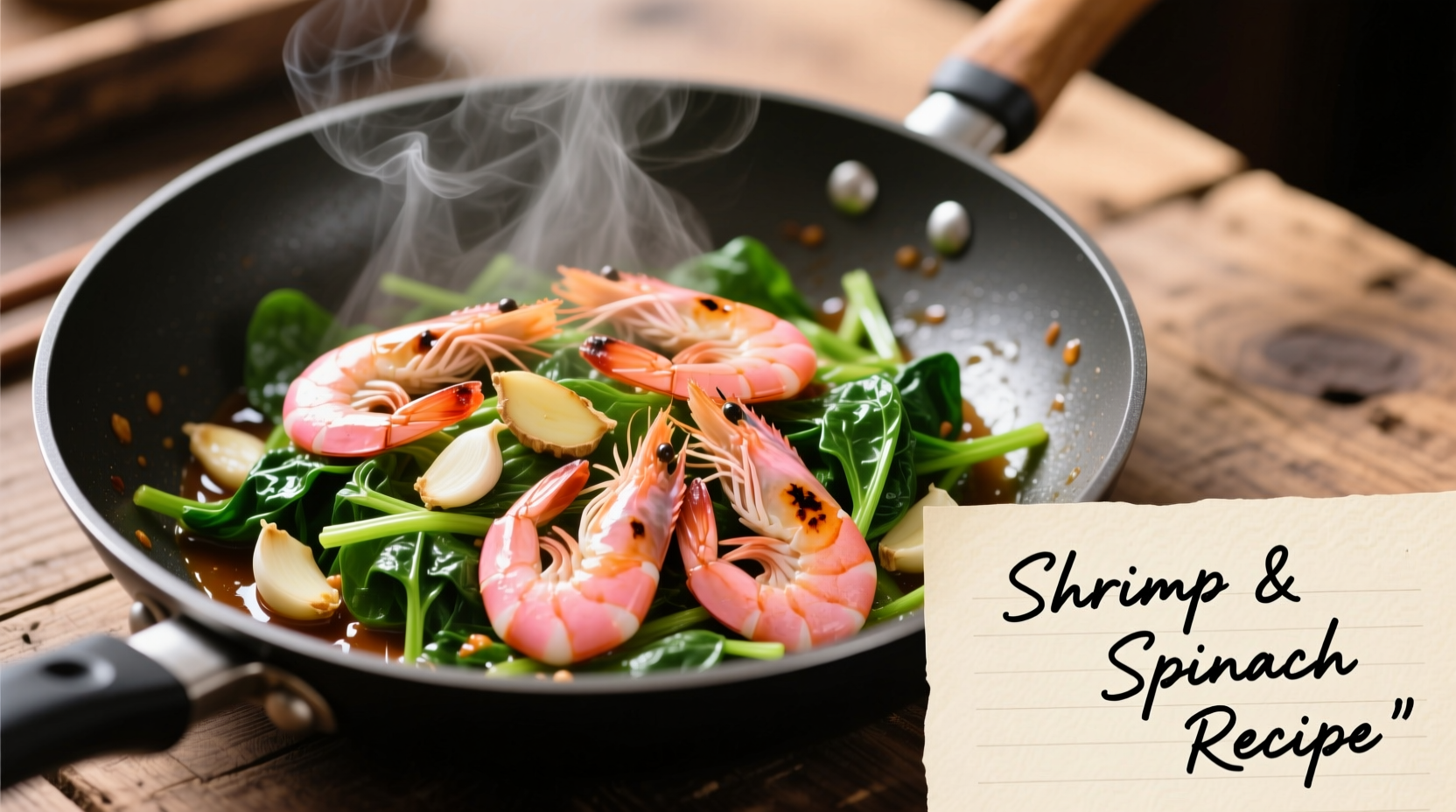 Perfect Shrimp and Spinach Recipe: Ready in 20 Minutes