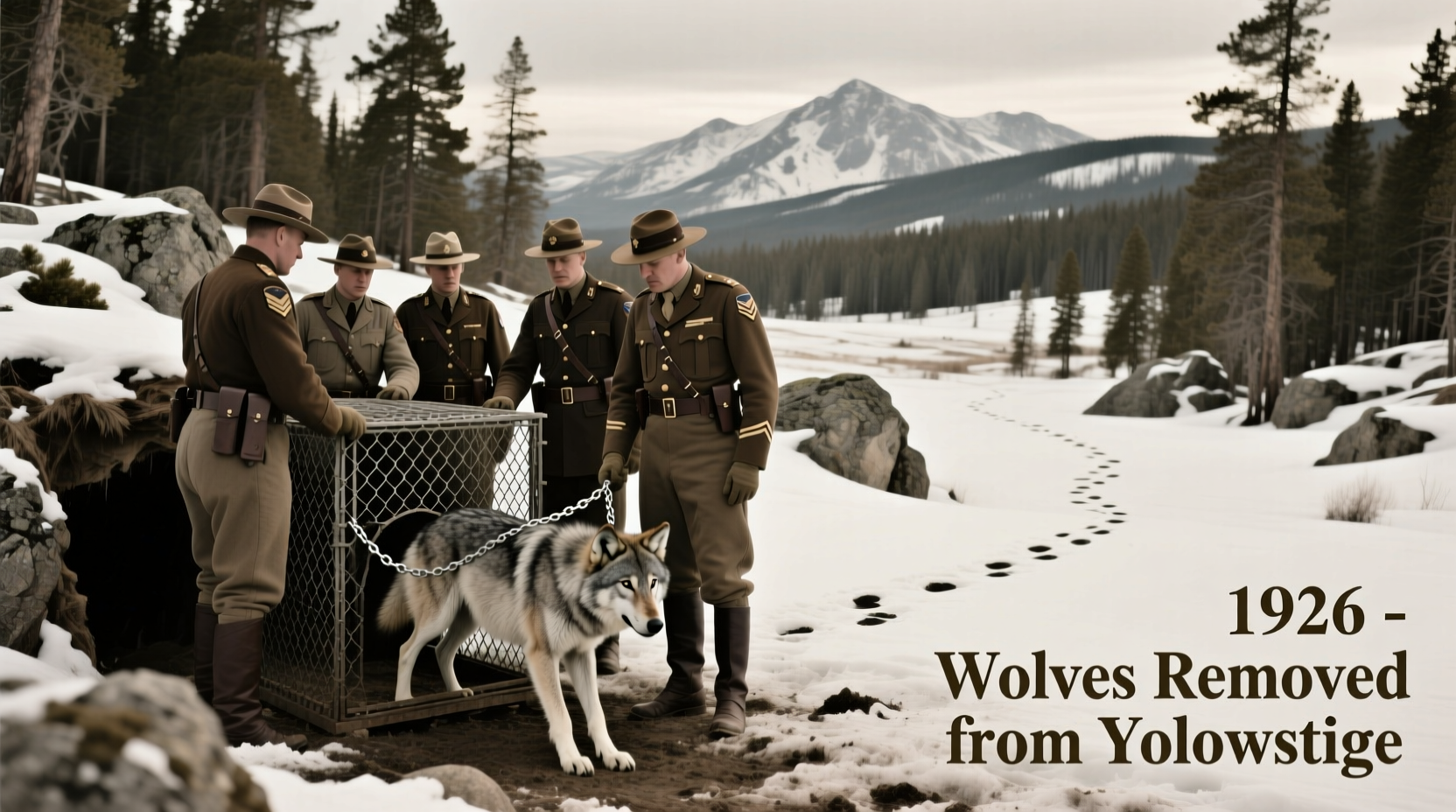why were wolves removed from yellowstone a history