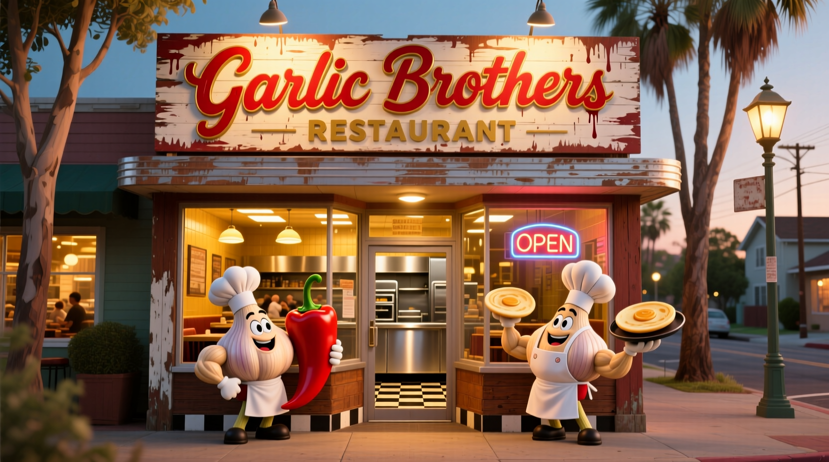 garlic brothers restaurant stockton