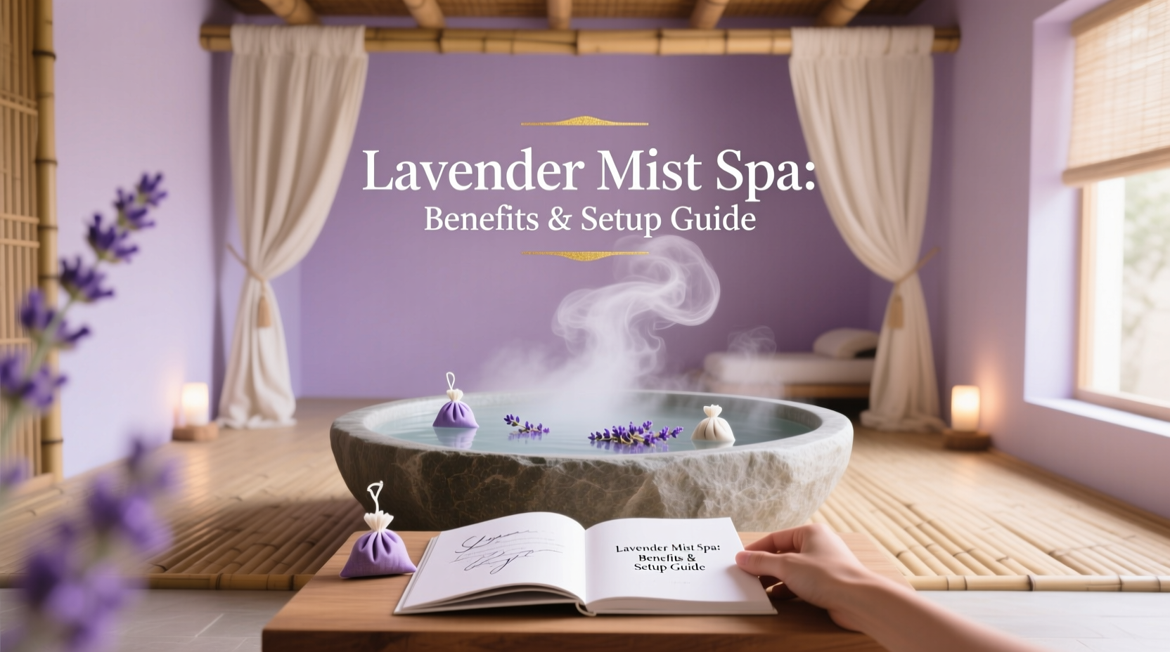 a lavender mist spa