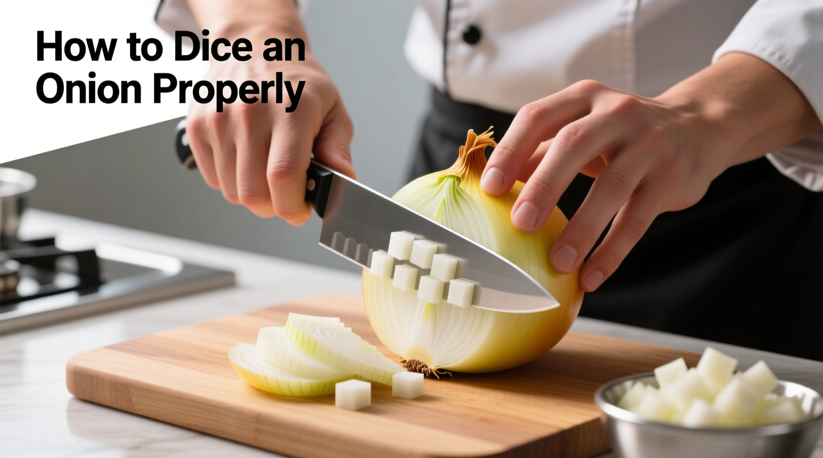 How to Dice an Onion Properly: 7-Step Chef Method