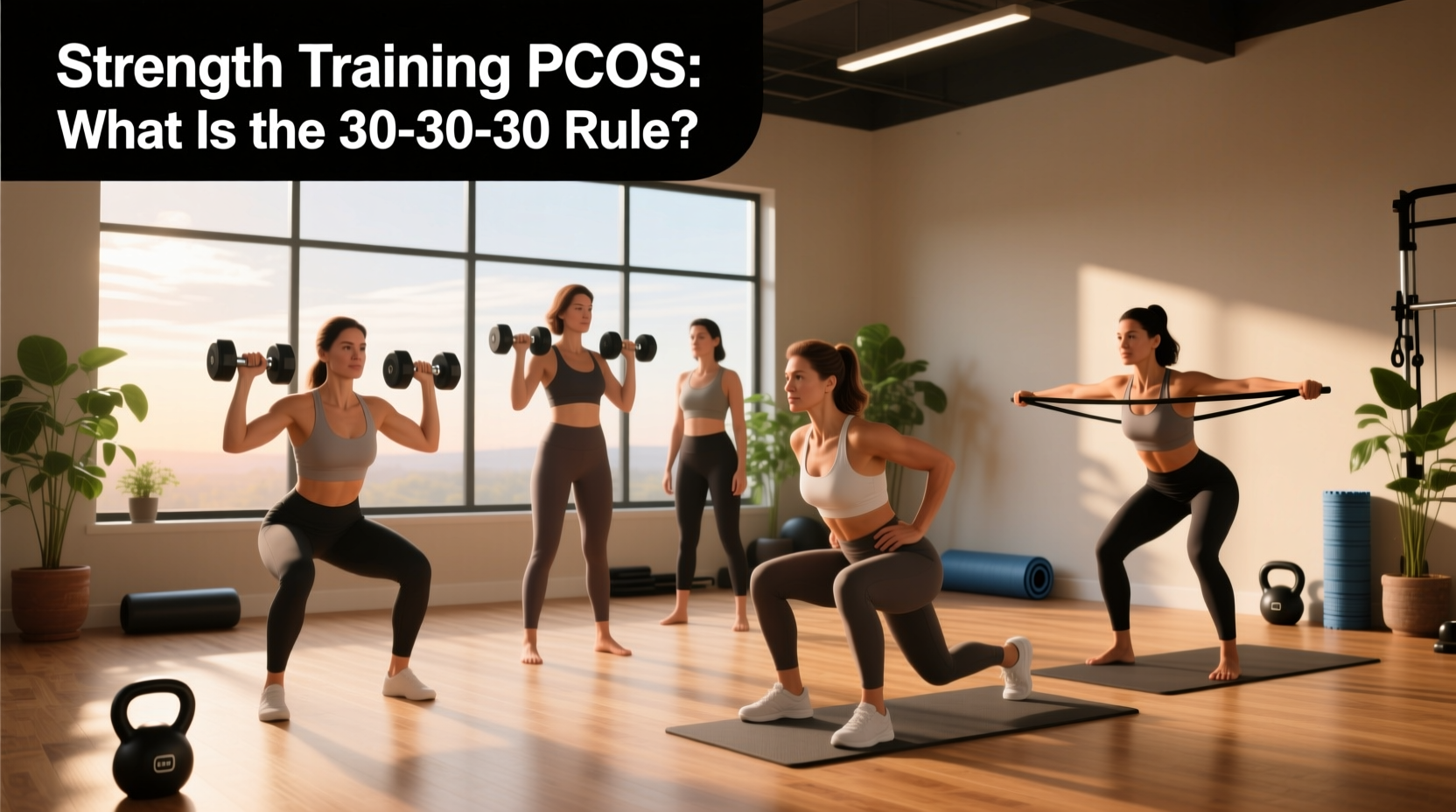 30/30/30 rule strength training for pcos