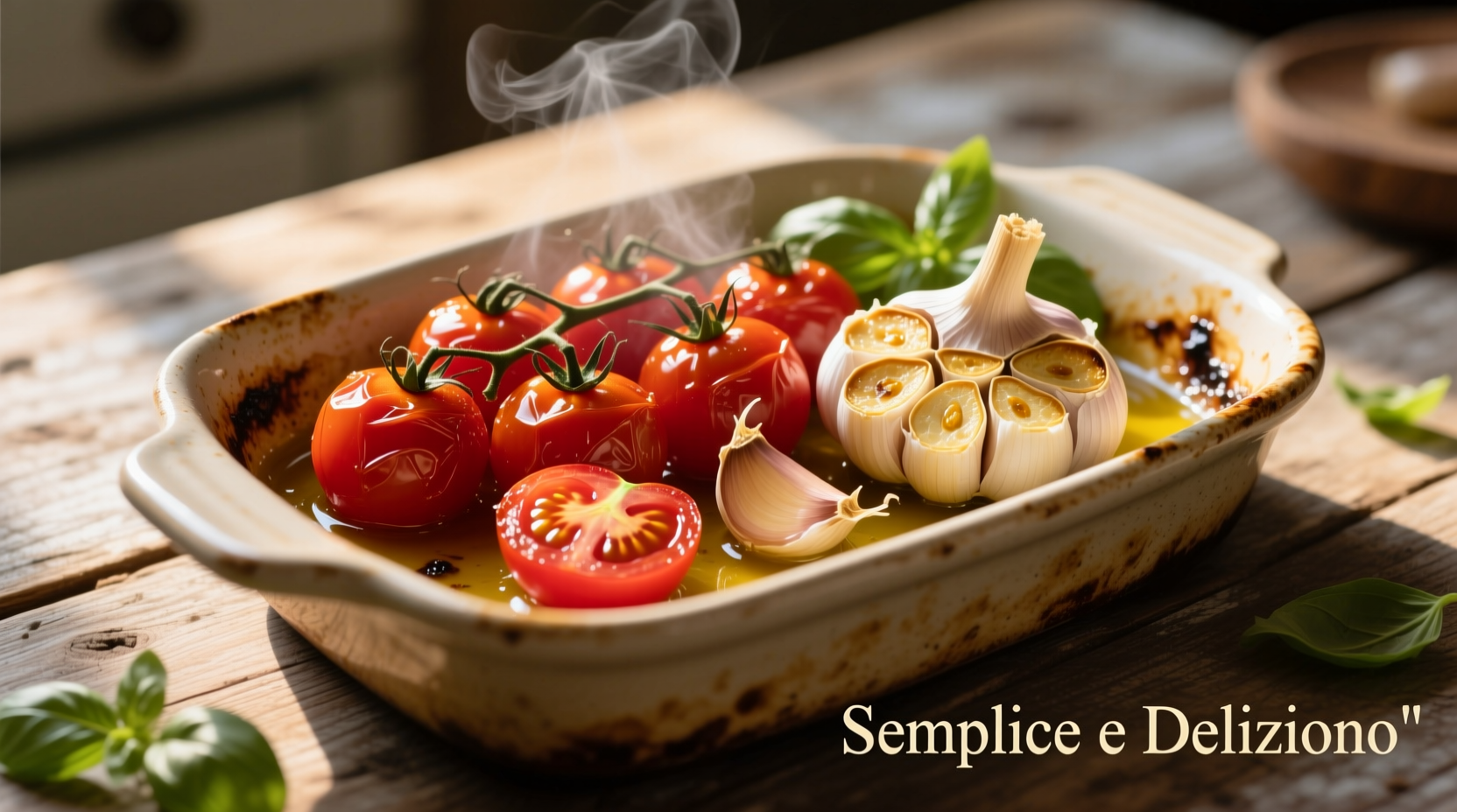 garlic roasted tomatoes