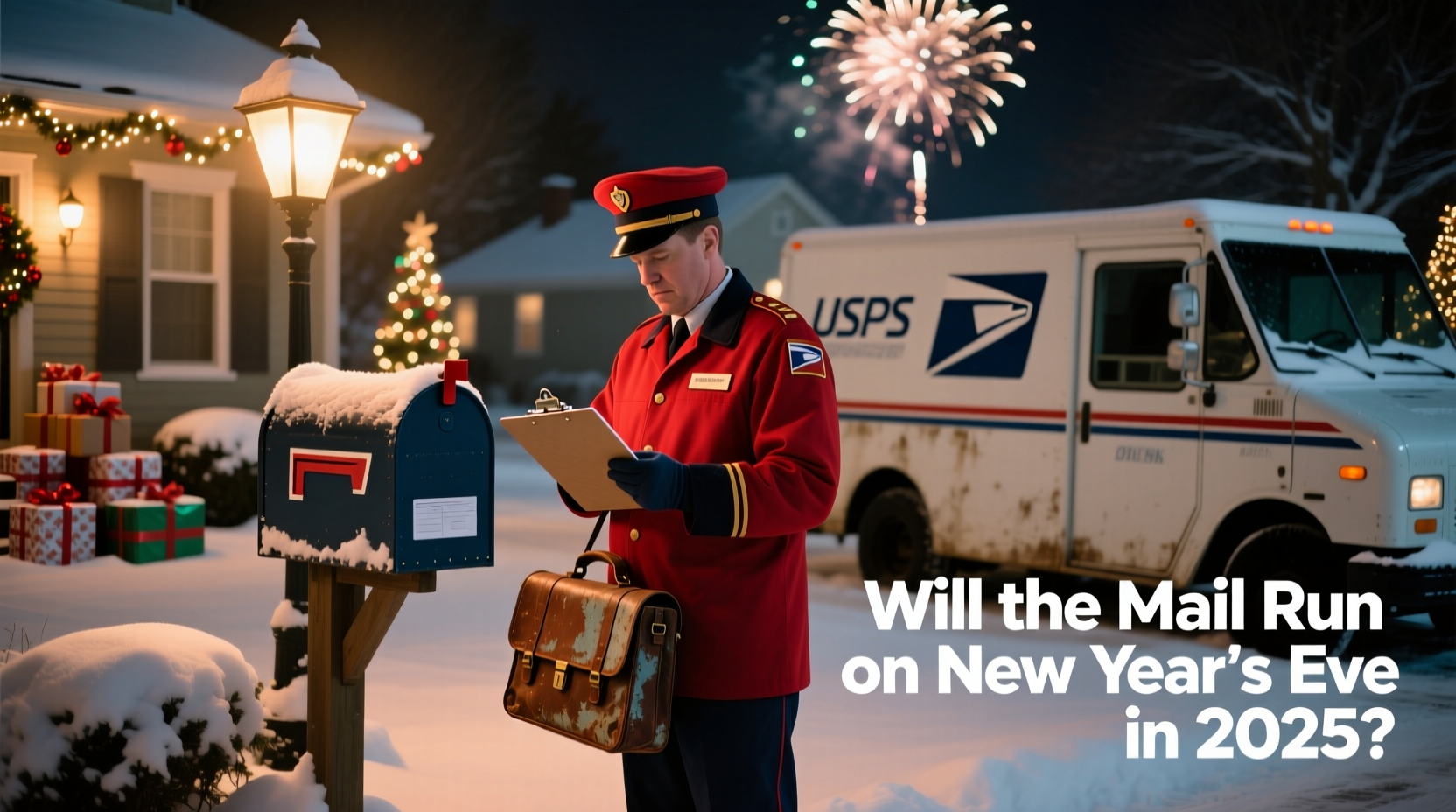 will the mail run on new year eve