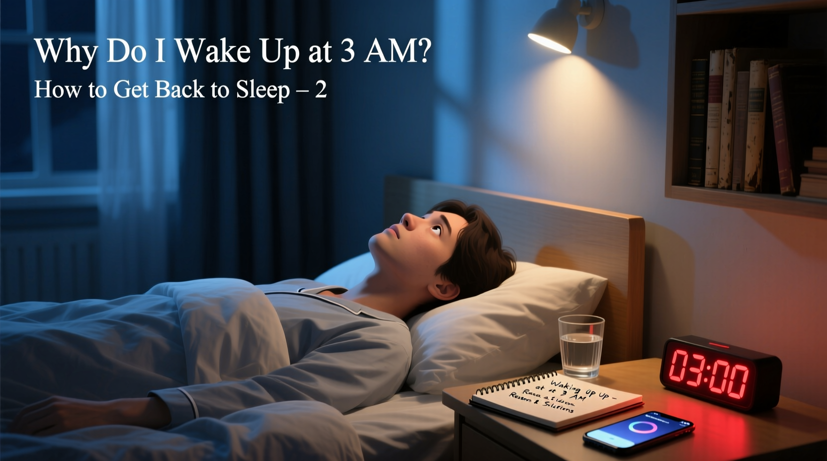 waking up at 3 am reasons how to get back to sleep 2