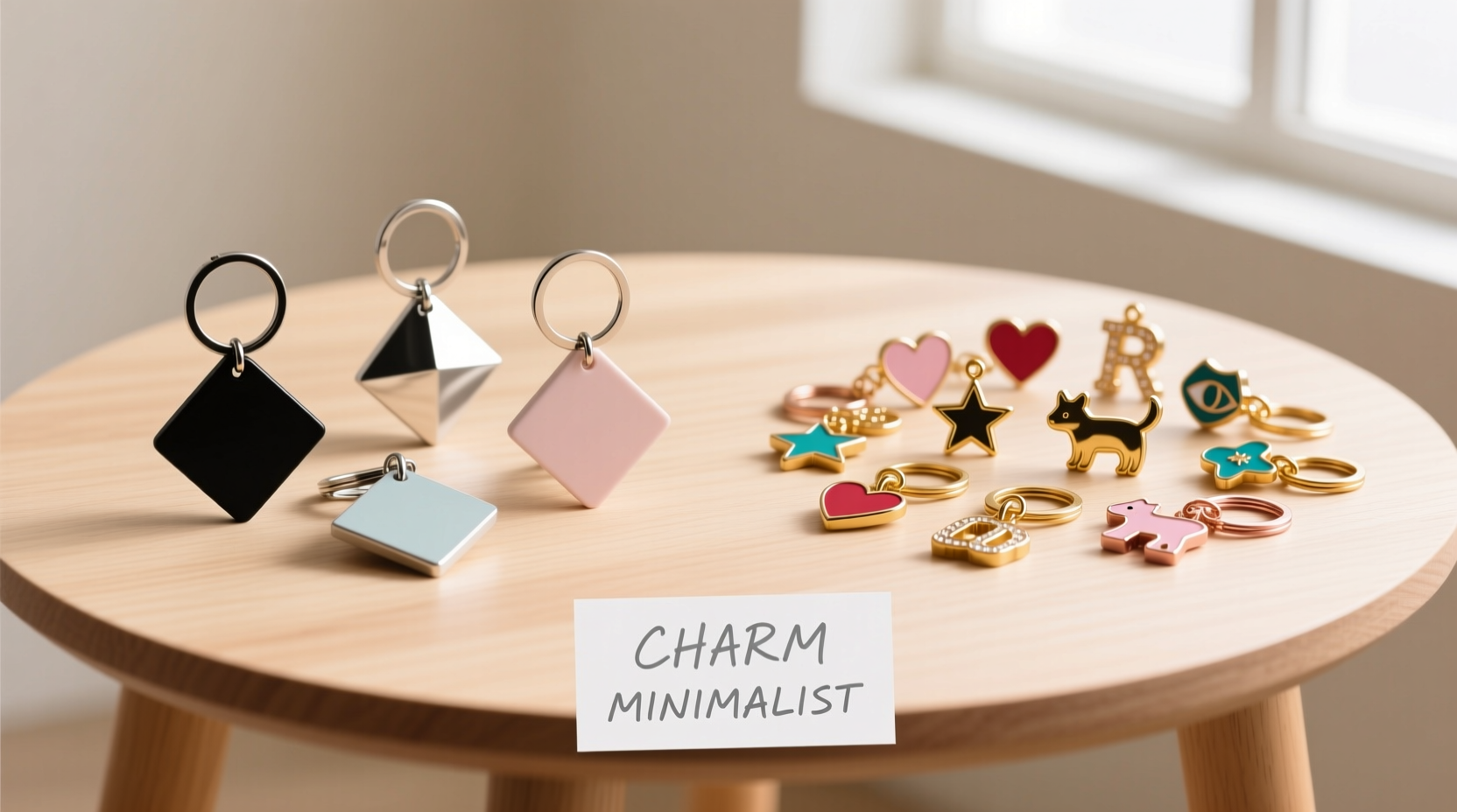 charm vs minimalist keychains are simple keychains really trending or are people still loving charms