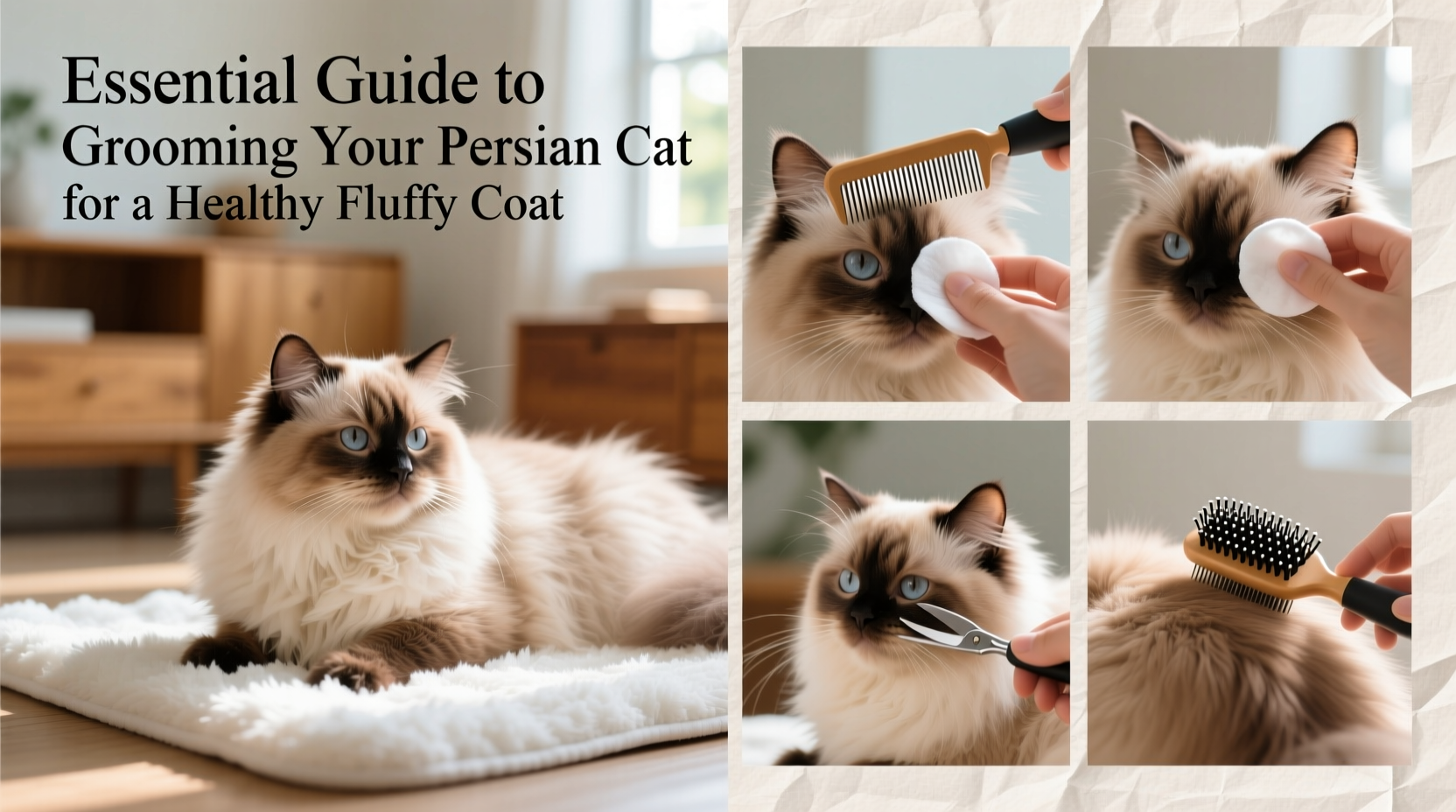 essential guide how to groom your persian cat for a healthy fluffy coat