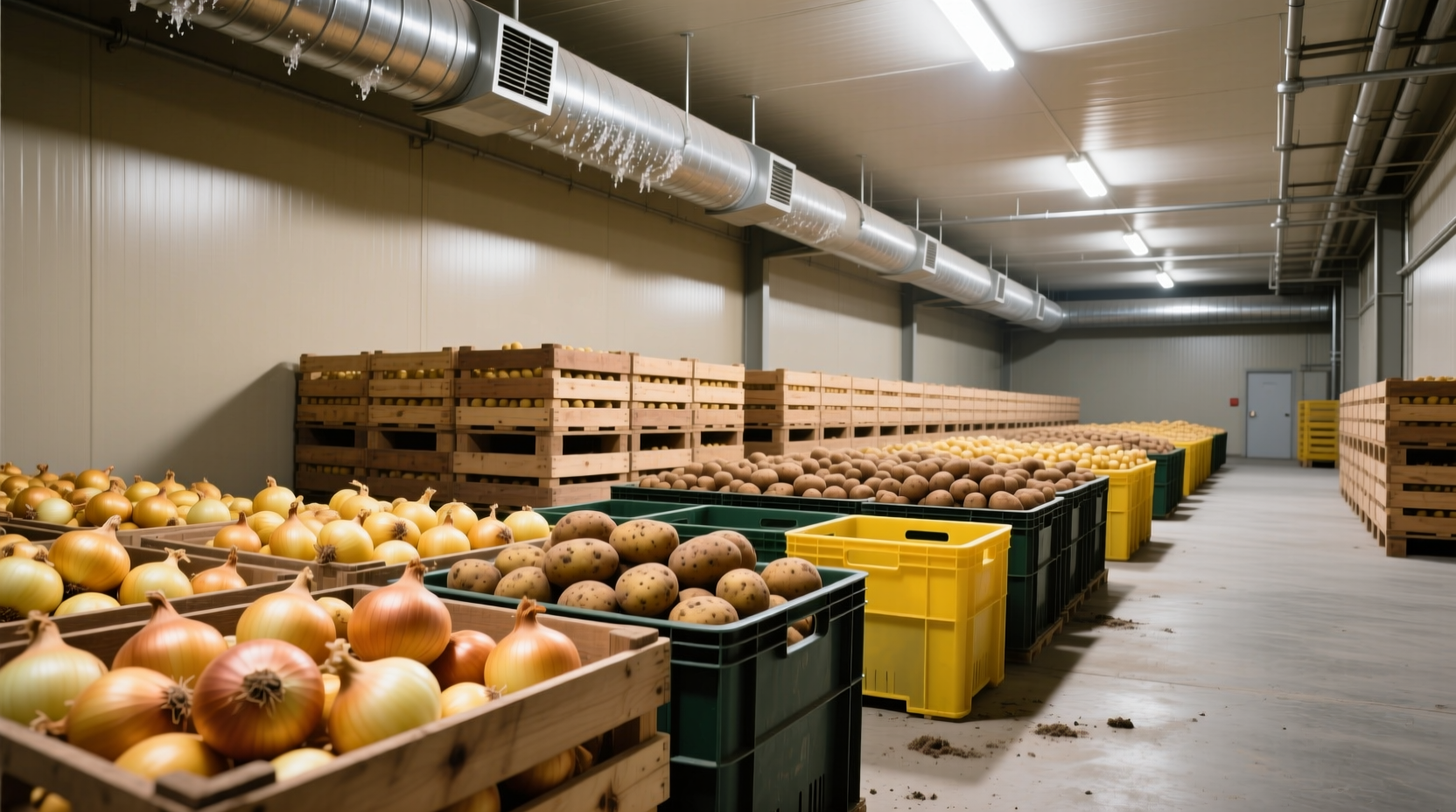 onion and potato storage