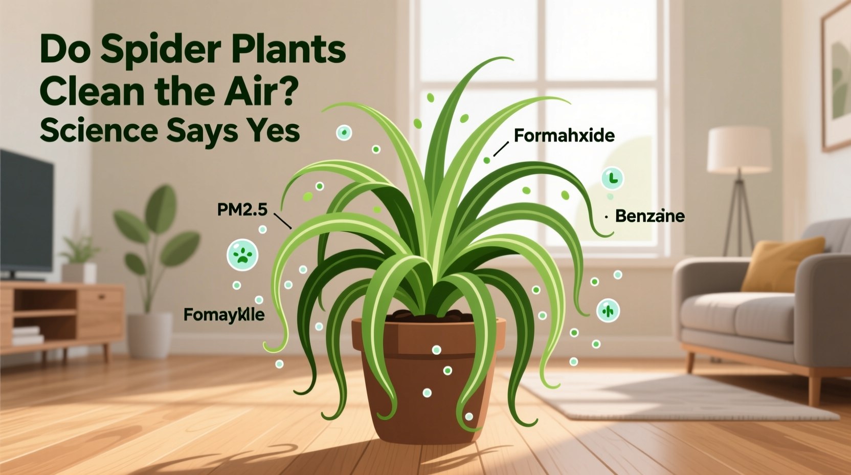 Do Spider Plants Clean the Air? Science Says Yes