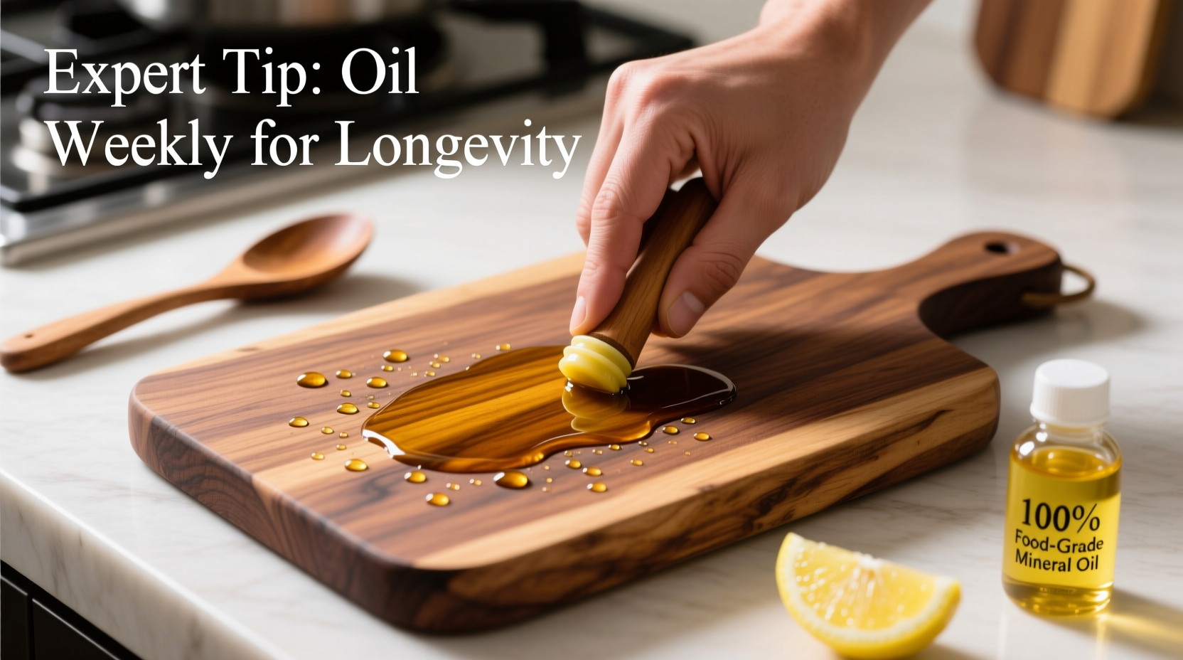 expert tips for properly oiling your wooden cutting board to extend its life