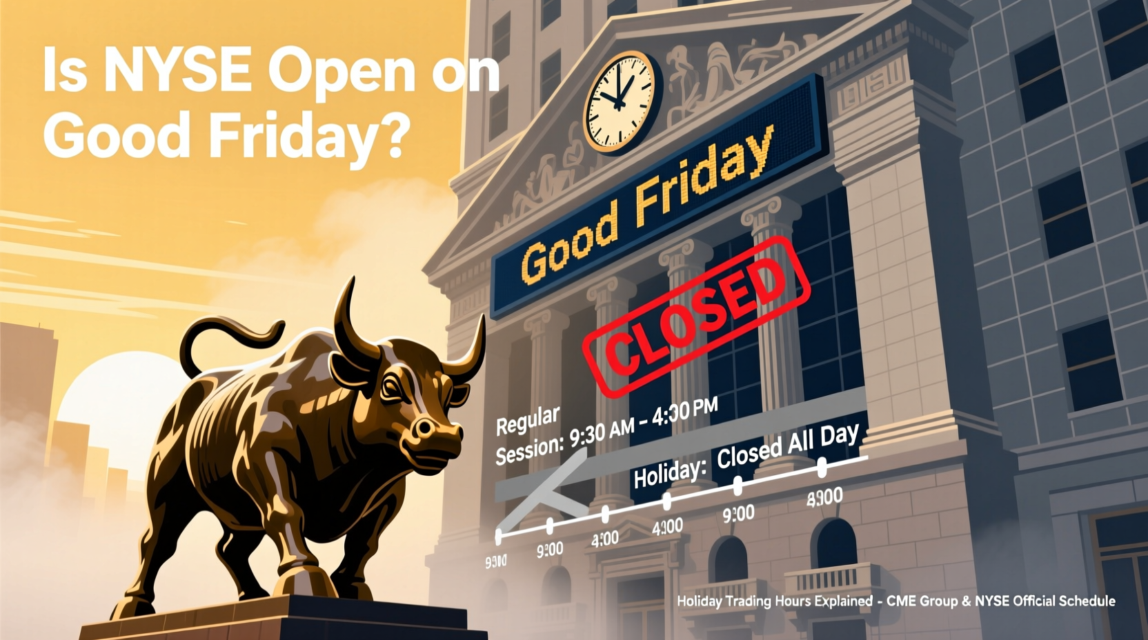 is new york stock exchange open on good friday
