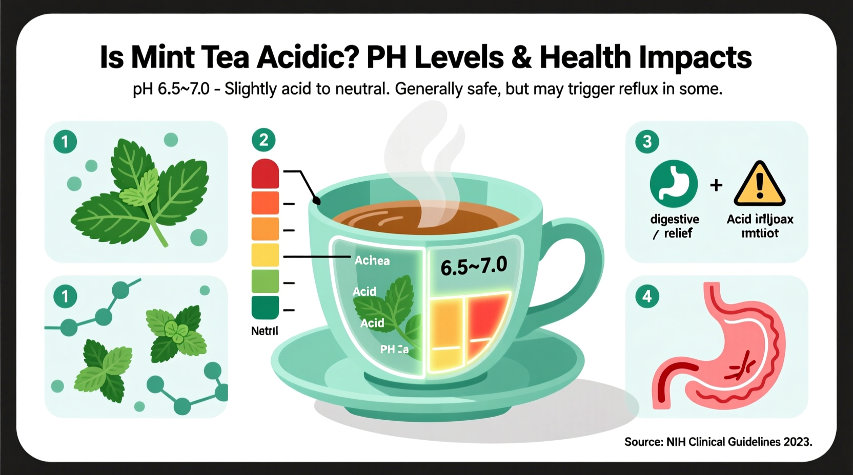 Is Mint Tea Acidic? pH Levels & Health Impacts