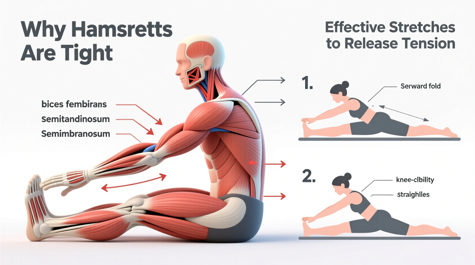 why are my hamstrings tight causes how to stretch them