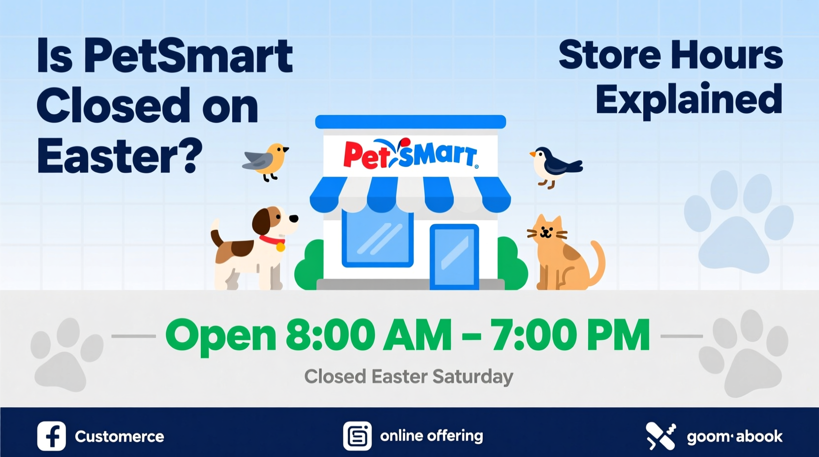 is petsmart closed on easter