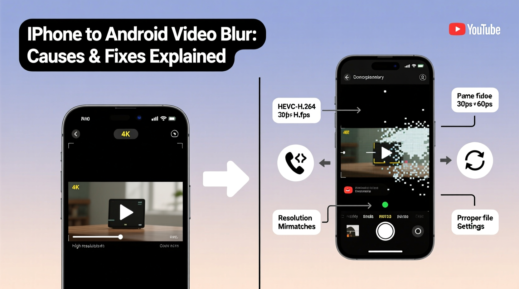 iphone to android videos blurry reasons fixes explained