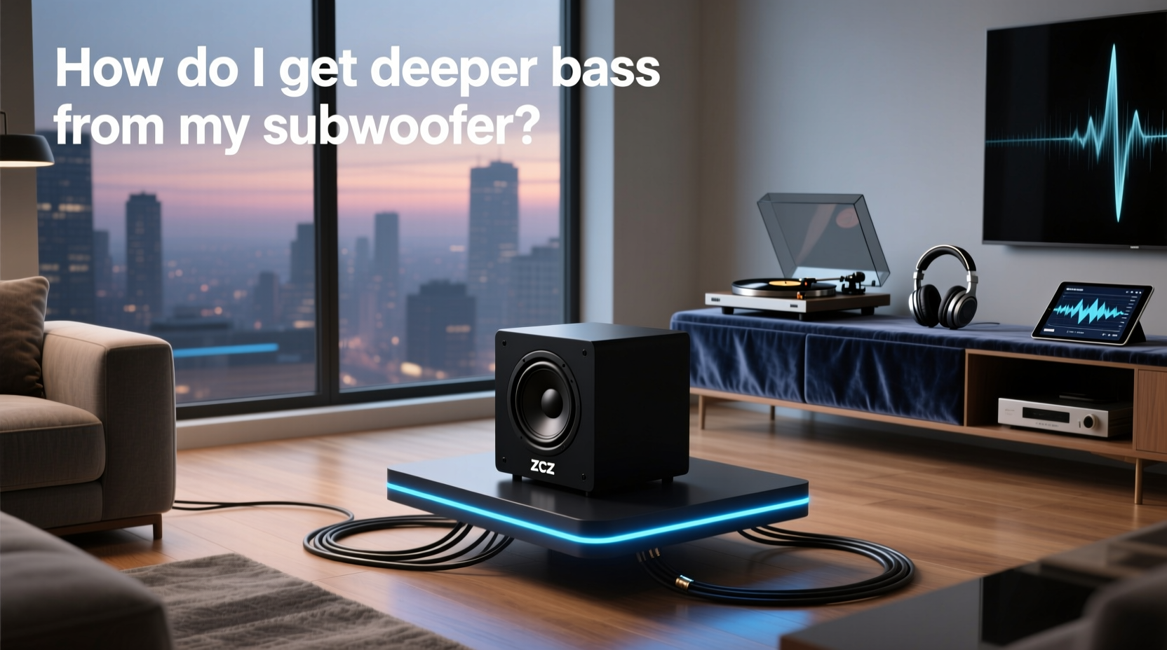 How to Get Deeper Bass from Your Subwoofer: A Practical Guide