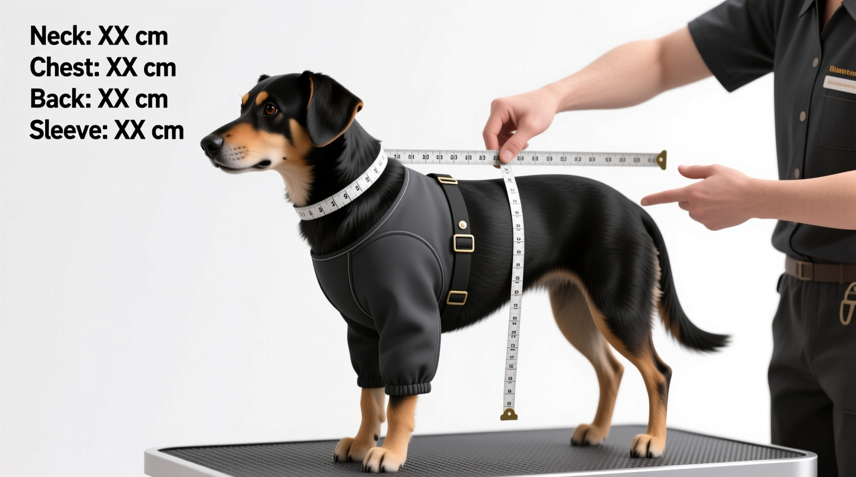 step by step guide to accurately measure your dog for overalls and ensure the perfect fit