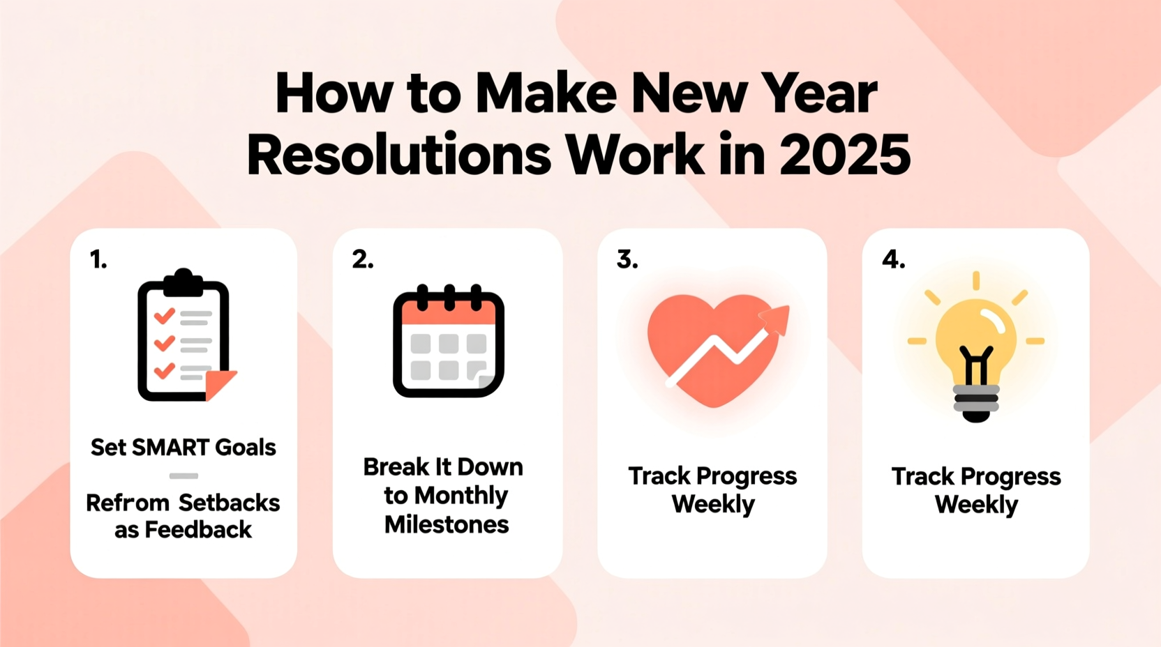 how to make new year resolutions work