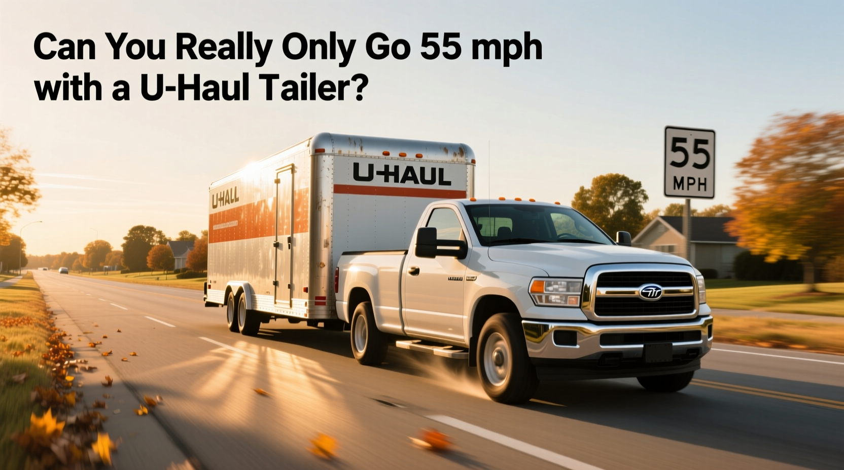 U-Haul Pickup Truck Towing Guide: How Fast & How Much?