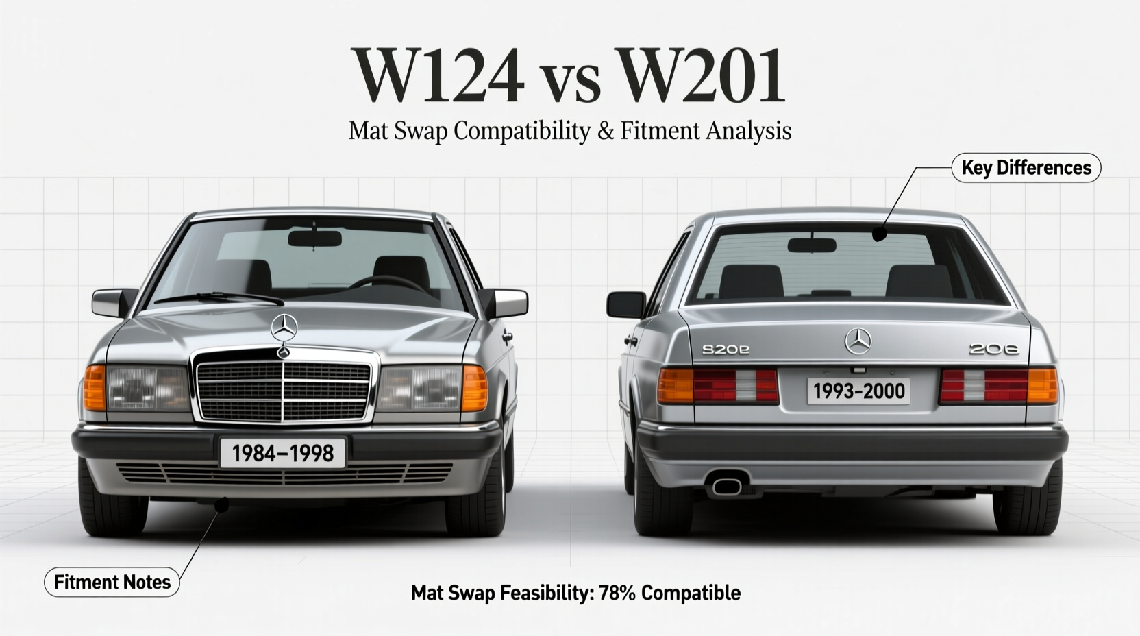 W201 Vs W124
