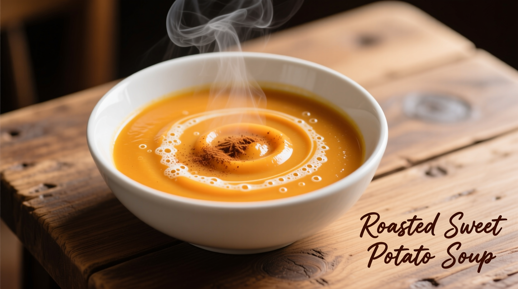 roasted sweet potato soup  why roasting wins every time