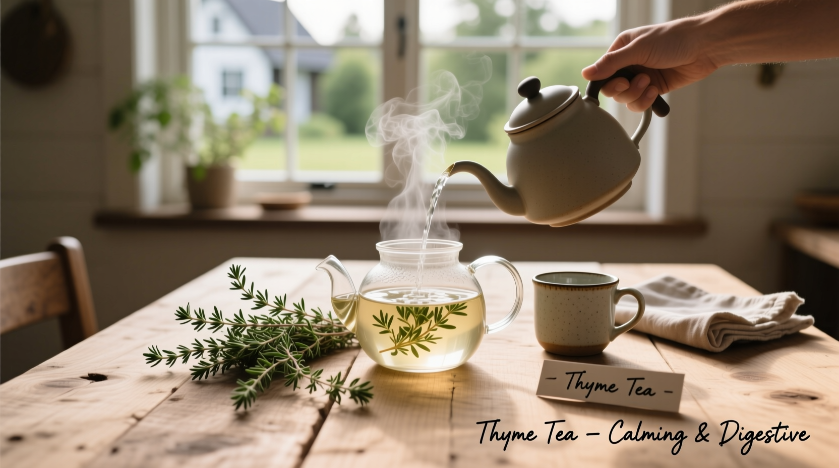 how do you make thyme tea