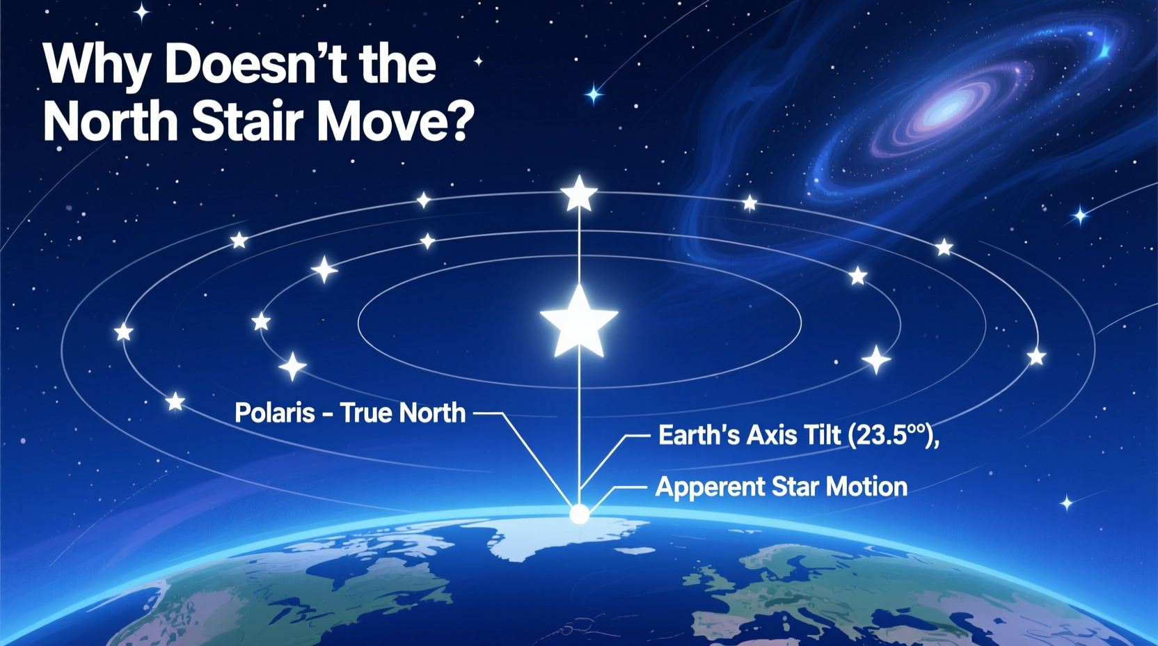 why doesnt the north star move understanding polariss stability 2