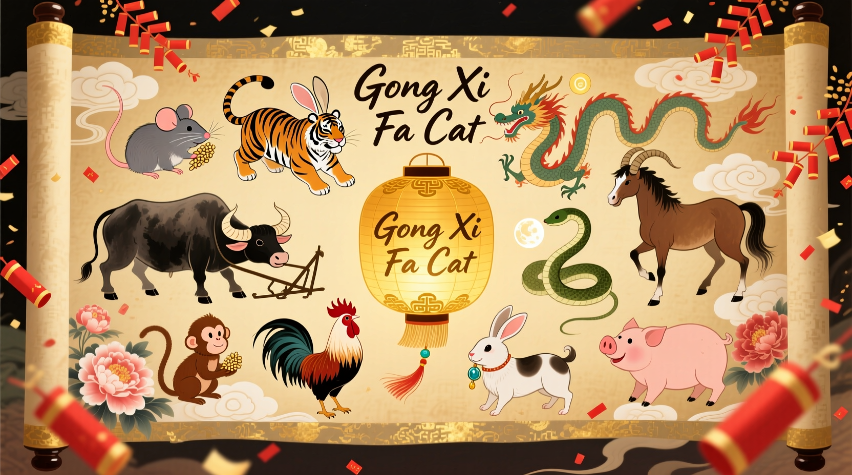 how many animals are there for chinese new year