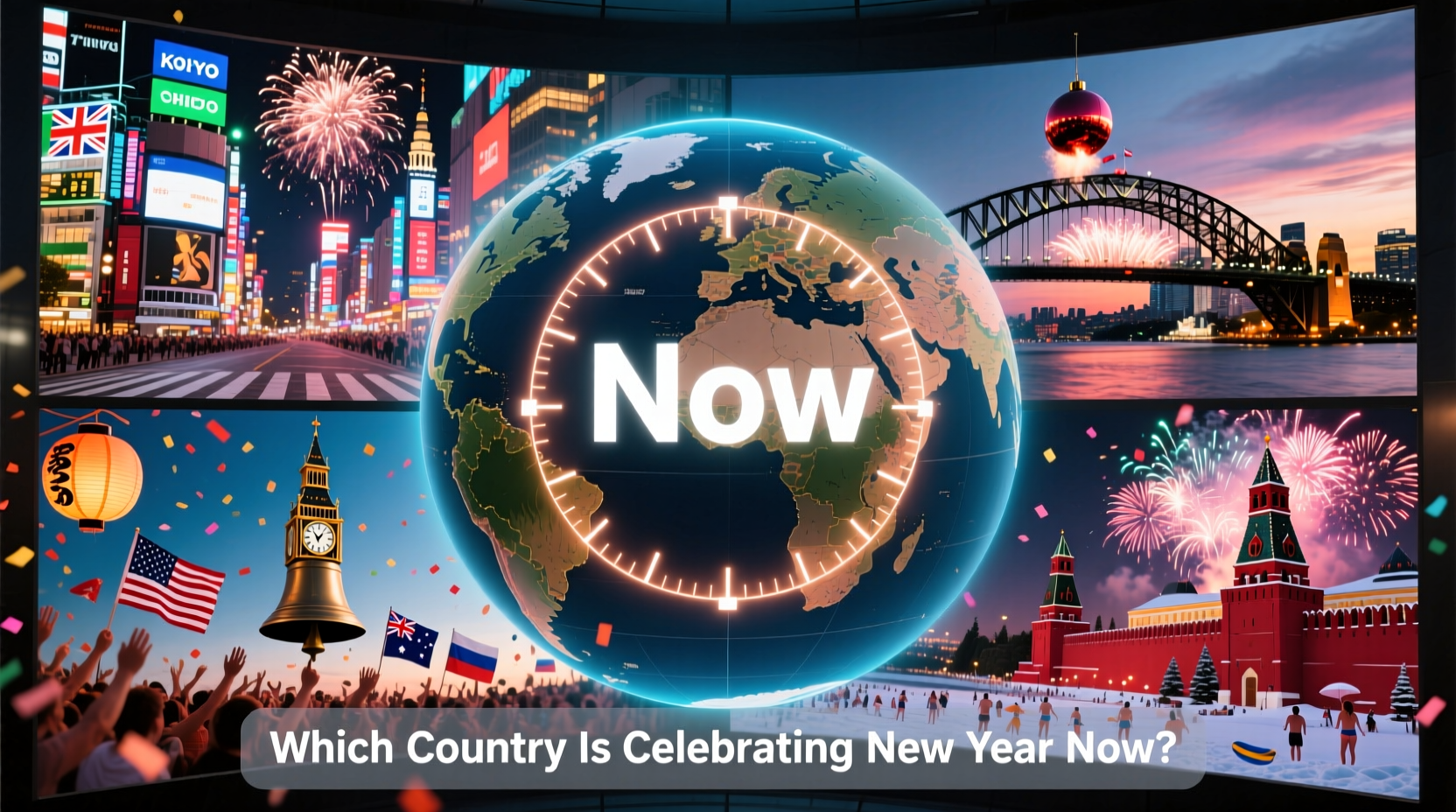 which country is celebrating new year now