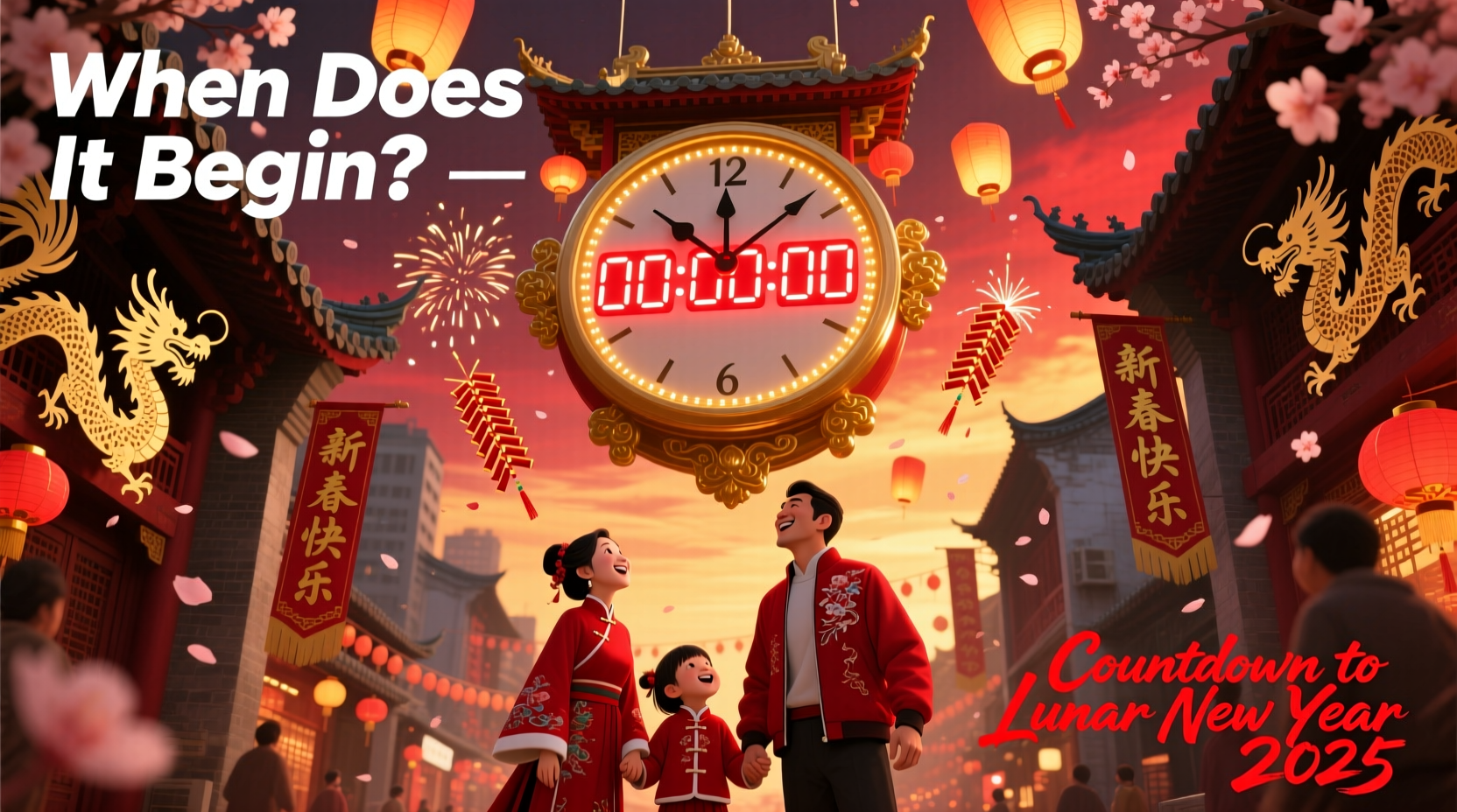 what time is new year countdown