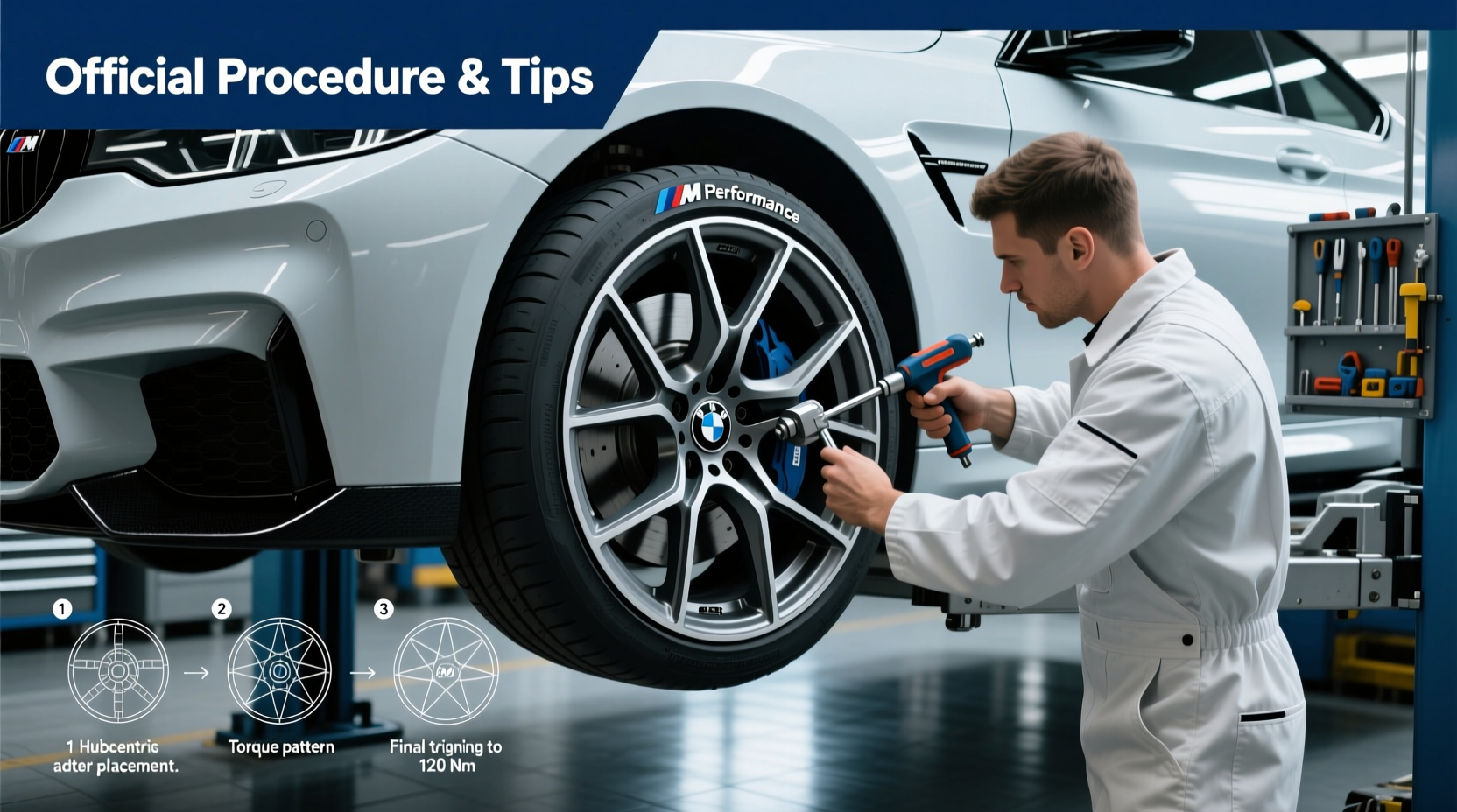 m performance wheel install