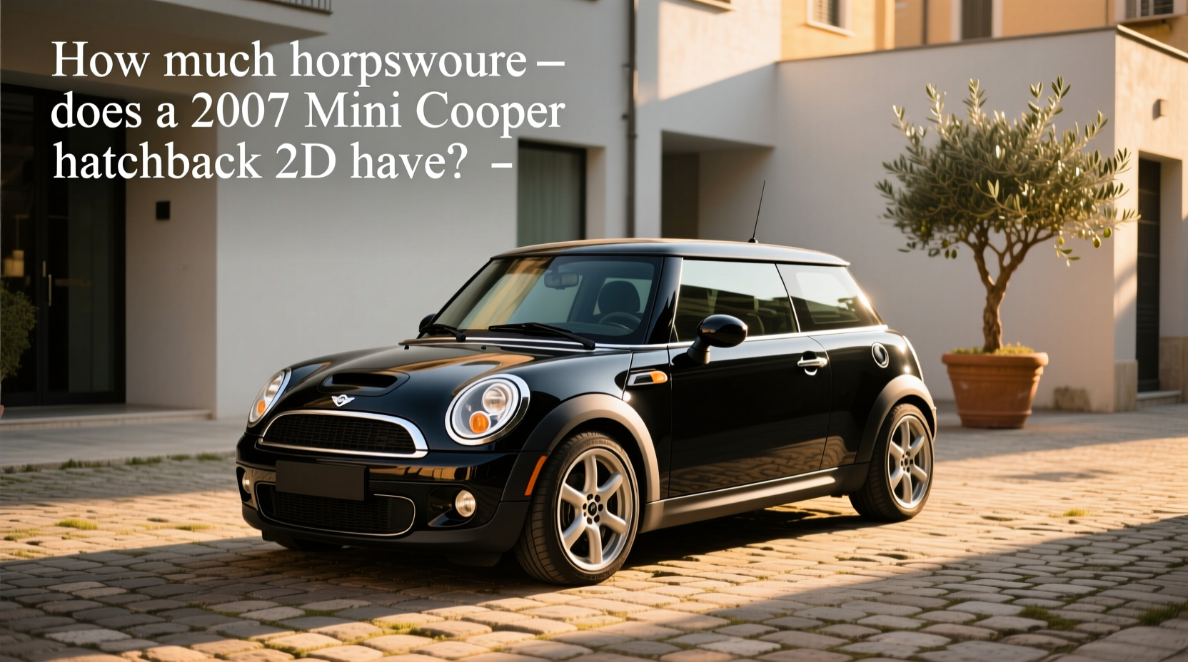 2007 mini cooper 2d hp model guide