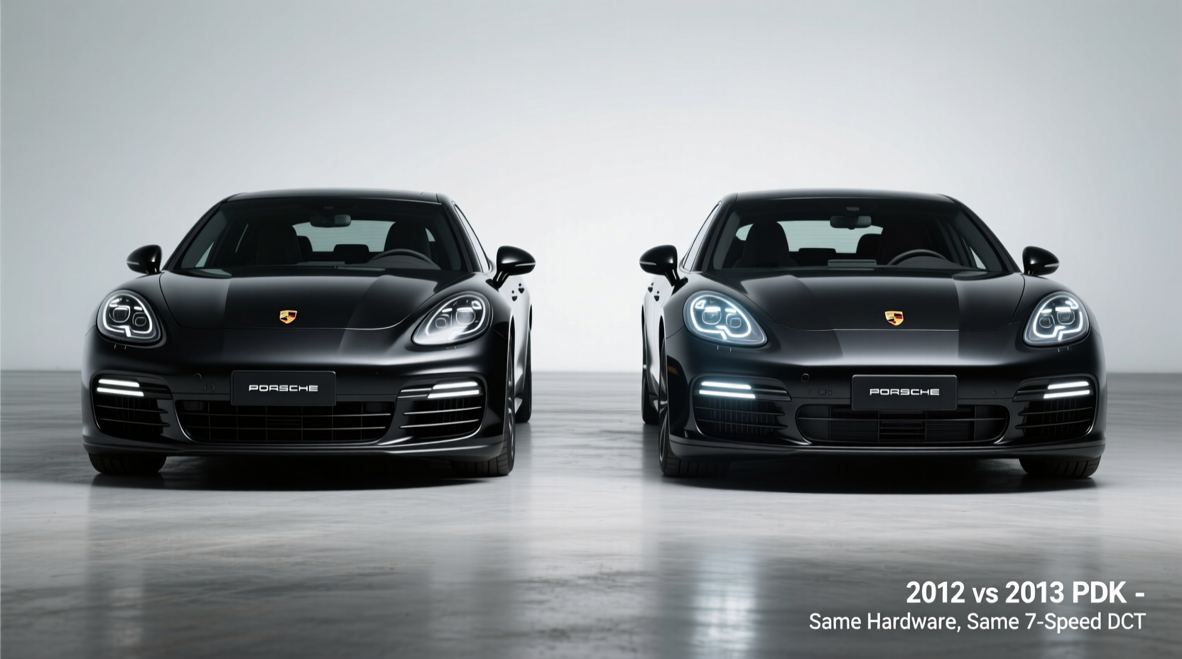 panamera 2012 vs 2013 pdk
