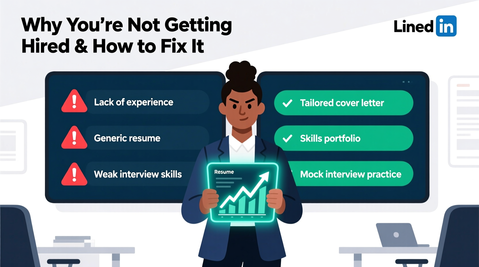 why am i not getting hired reasons how to improve your chances