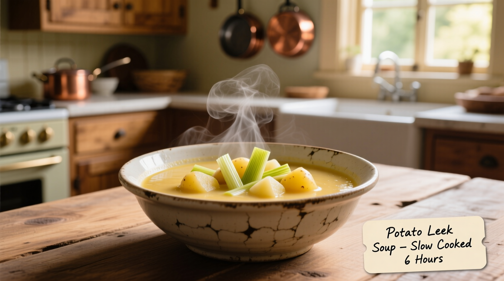 Perfect Slow Cooker Potato Leek Soup Recipe in 4 Hours