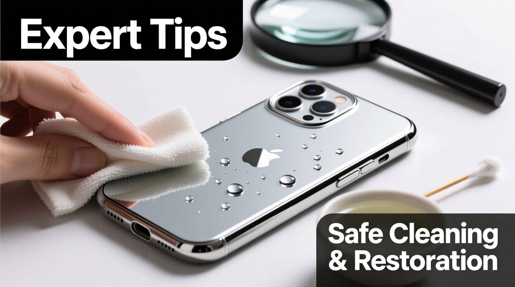 expert tips for safely cleaning and restoring your electroplated mirror phone case
