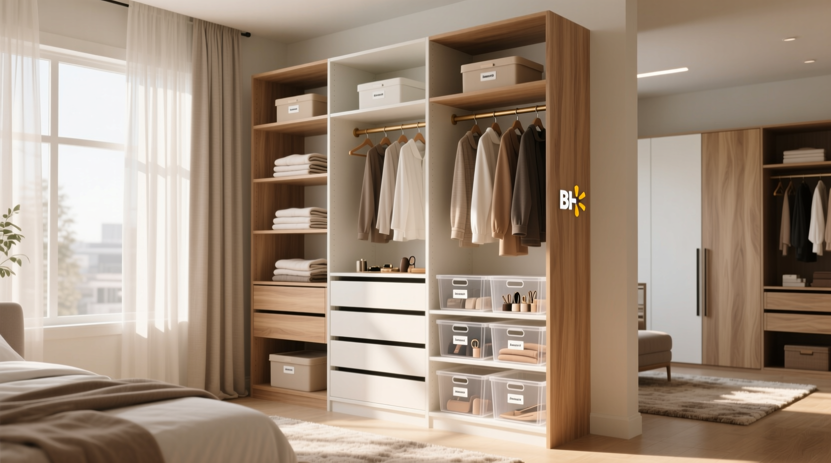 bhg x walmart closet organizers january 2026