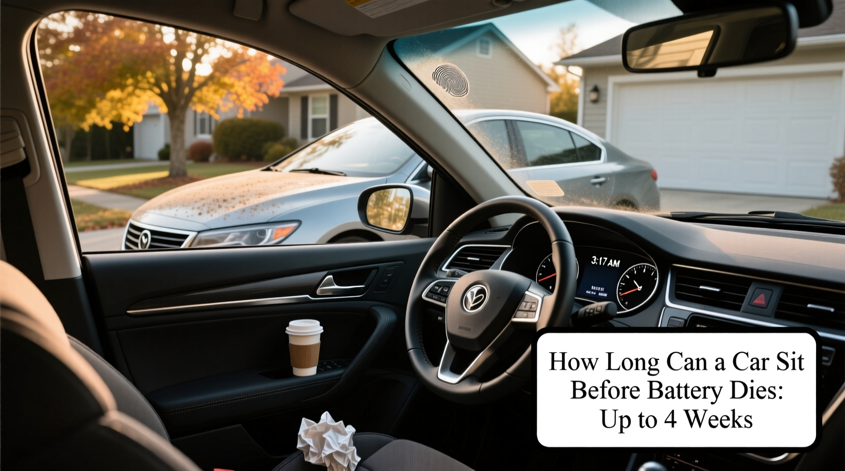 how long can a car sit before battery dies