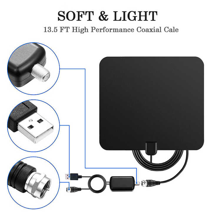 Signal Booster for HDTV Enhance Your TV Antenna