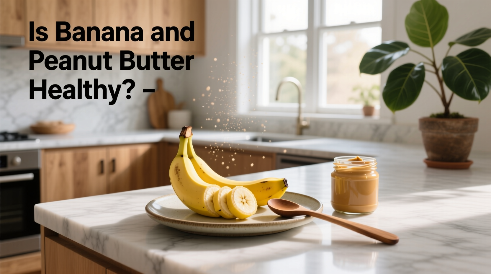 banana peanut butter healthy snack guide