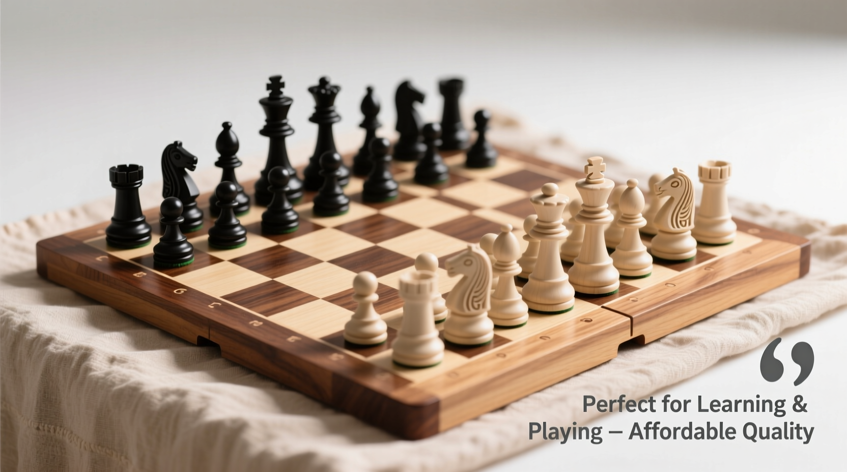 affordable and quality chess sets for beginners to learn and play