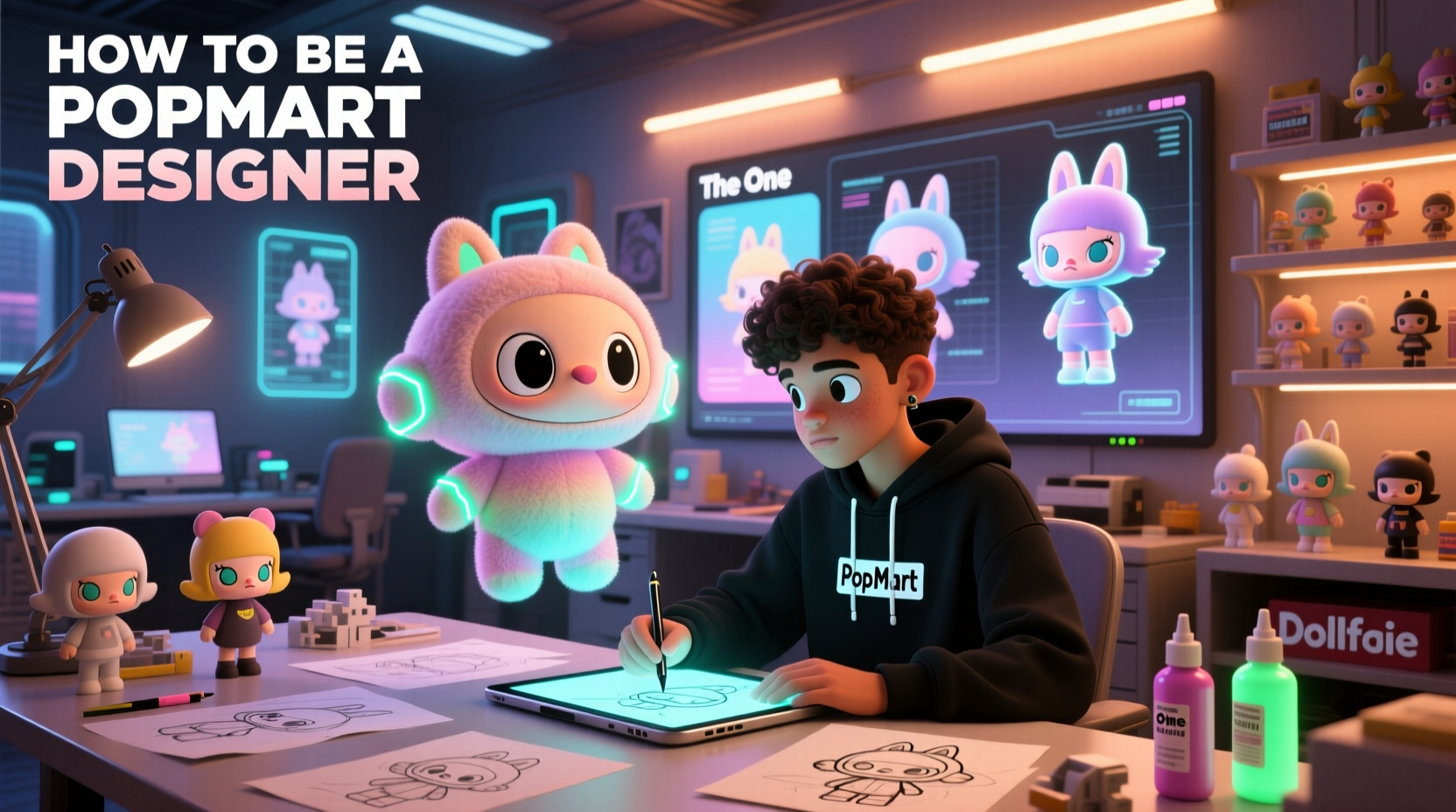 how to be a popmart designer