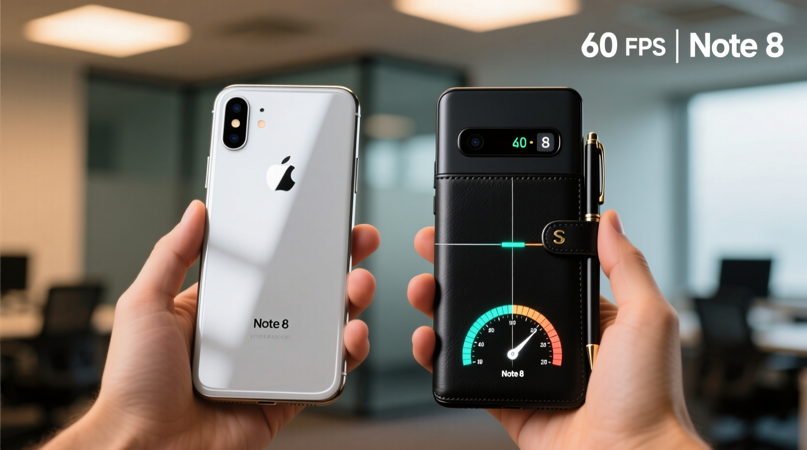 iphone 8 vs note 8 is the note 8s speed just a trick of the eye