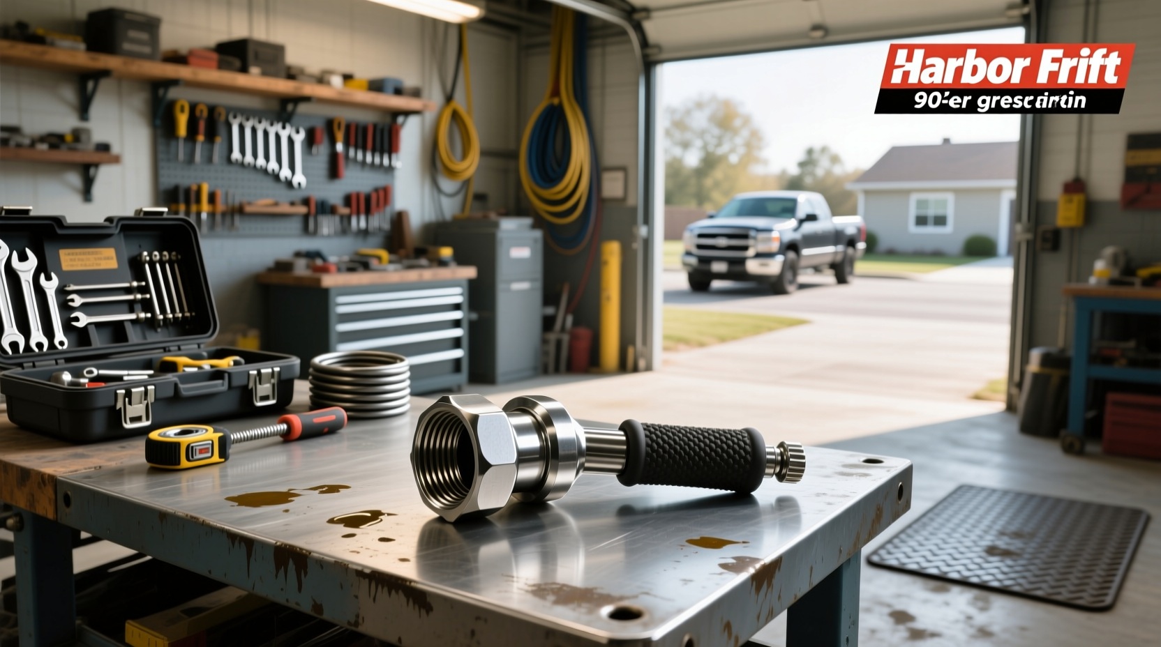 90° grease coupler for tight spaces