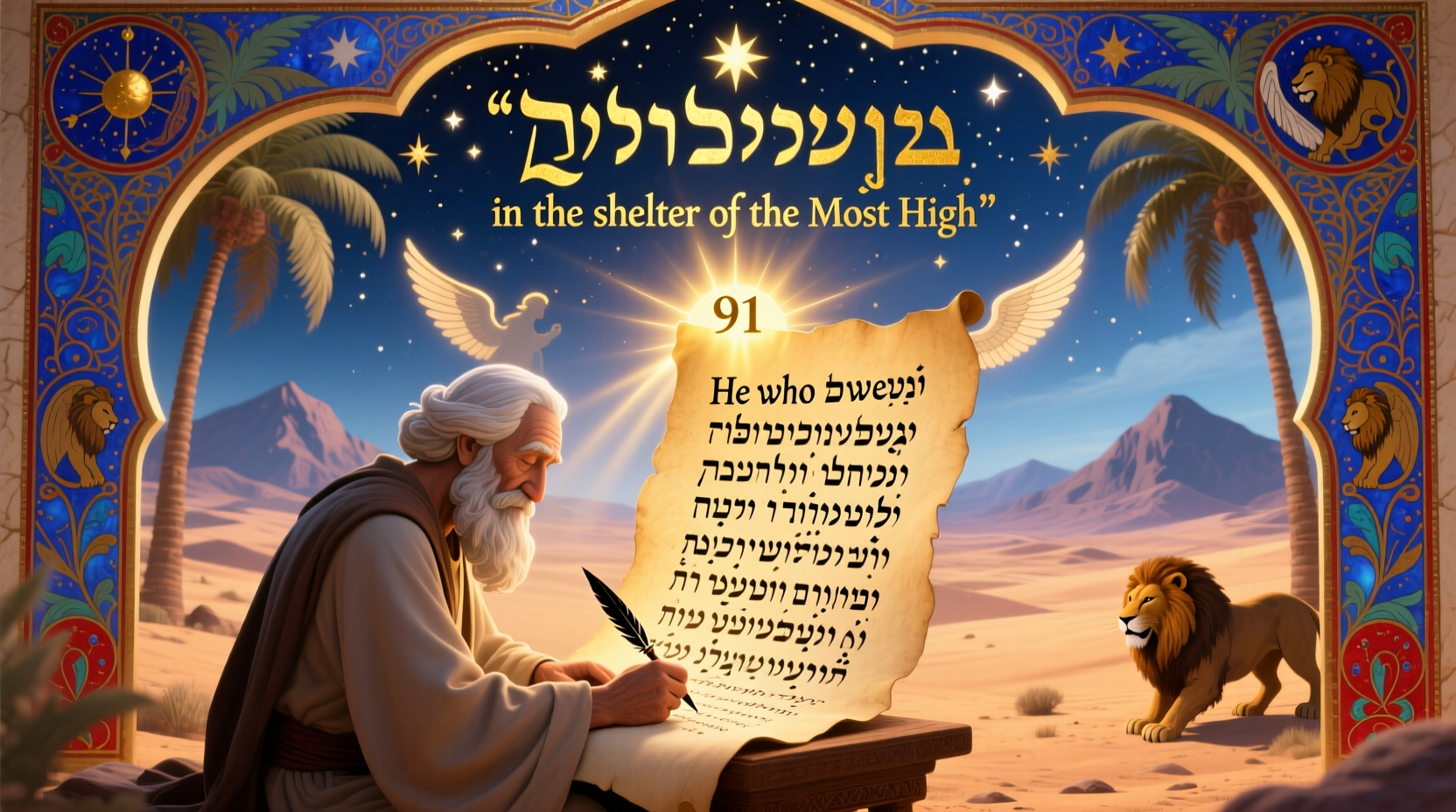 who wrote psalm 91 exploring authorship and meaning