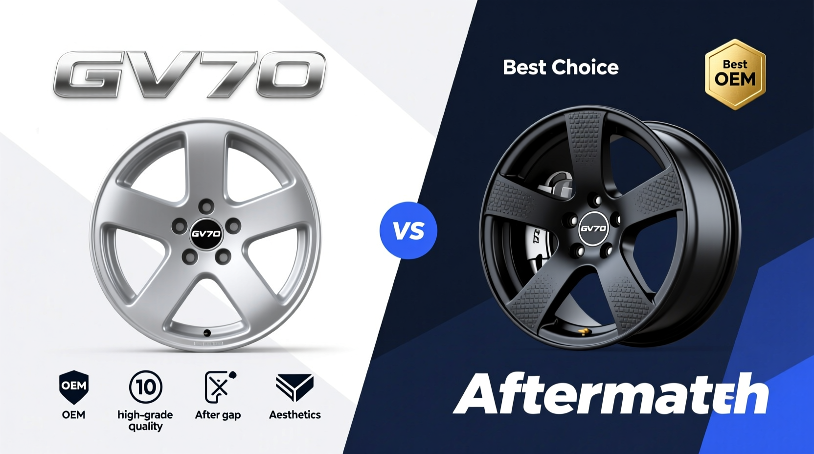 gv70 oem vs aftermarket cover