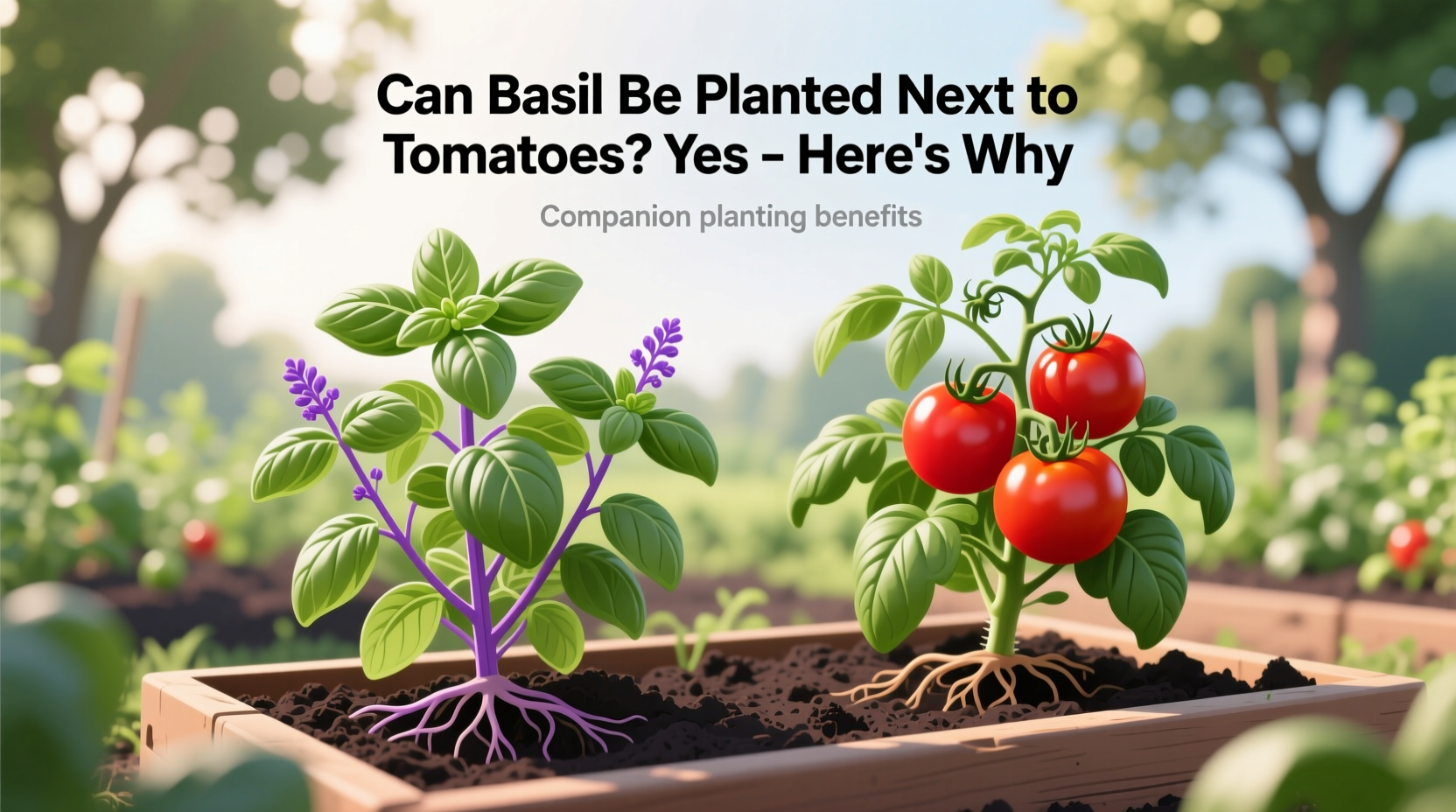 Can Basil Be Planted Next to Tomatoes? Yes – Here's Why