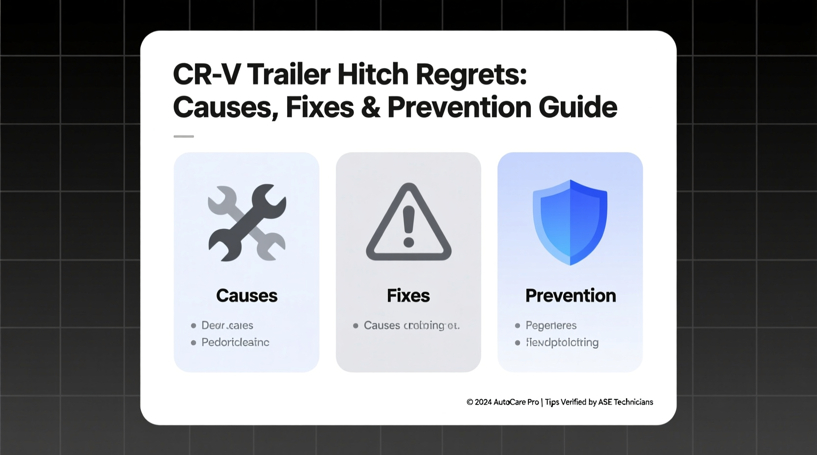 crv trailer hitch regrets