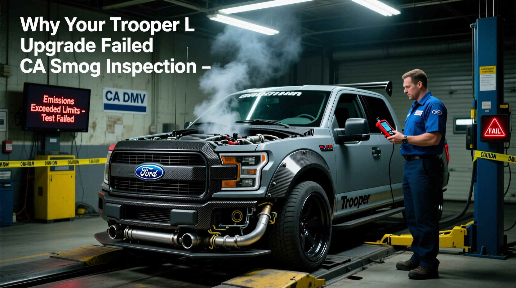Why Your Trooper L Upgrade Failed CA Smog Inspection