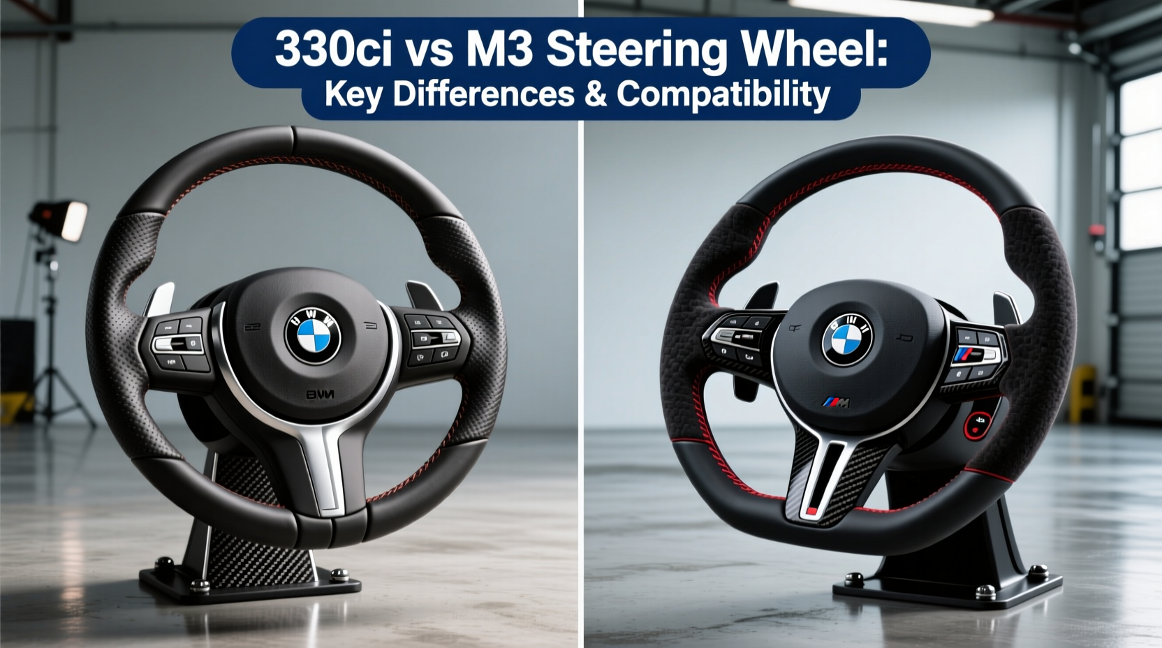 330ci vs m3 steering wheel
